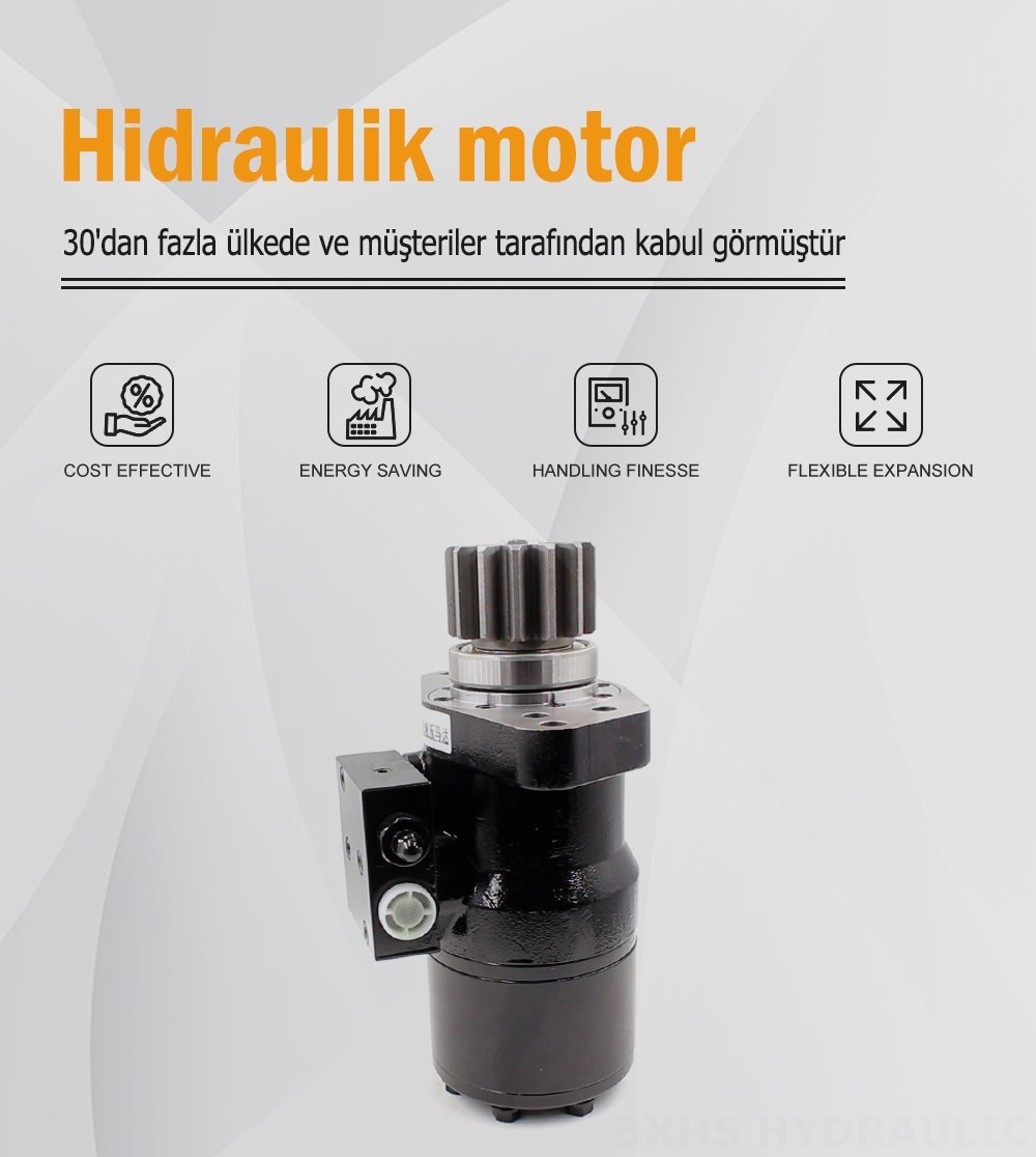 BMR_Sıkloidal Hidrolik Motor 50 cc/r 38 L/dakika hidrolik motor